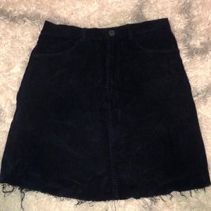 Navy Blue Brandy Melville Skirt
